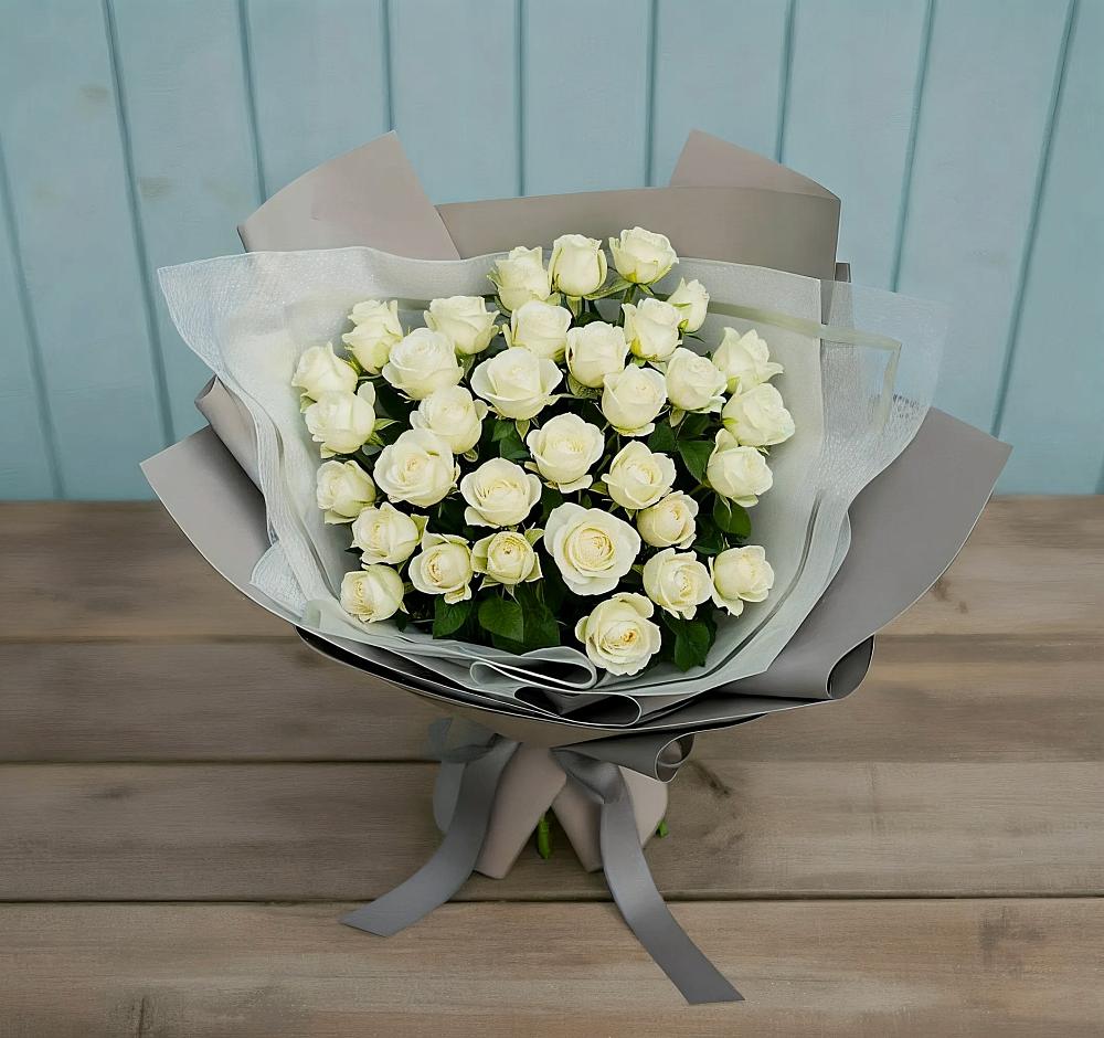 Букет Белоснежная нежность в Невели