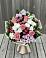 Букет цветов из: Альстромерии, Гвоздики, Розы и Хризантемы в Невели
