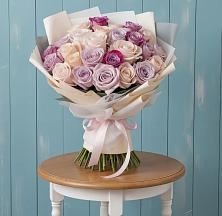 Букет цветов из:  Розы в Невели