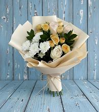 Букет цветов из:  Розы и Хризантемы в Невели