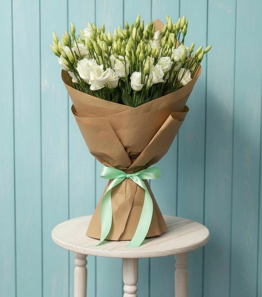 Букет цветов из: Лизиантусы в Невели