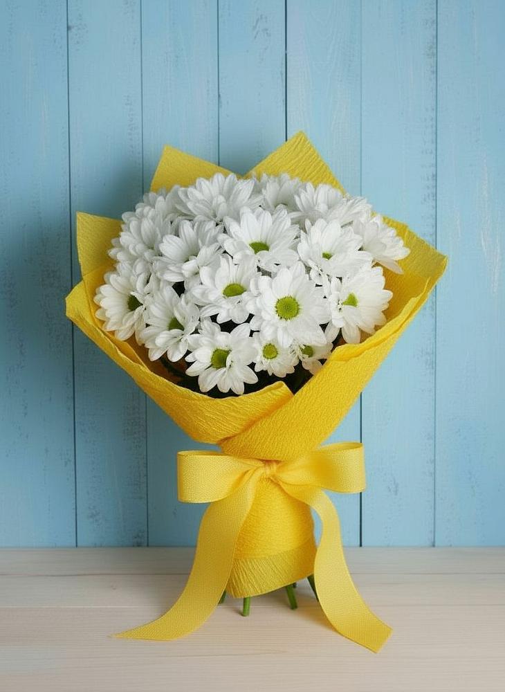 Букет цветов из: Хризантемы в Невели