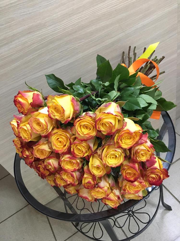 Букет Желтые розы в Невели