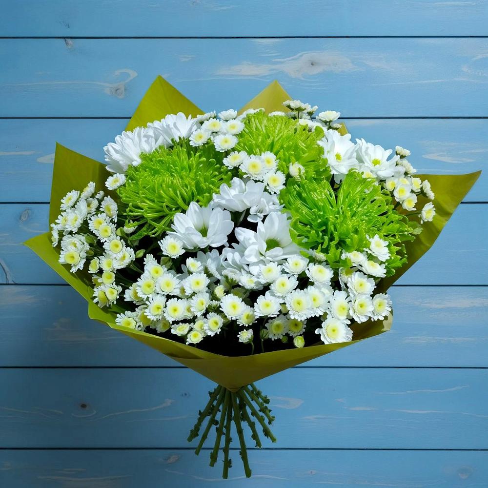 Букет цветов из: Хризантемы в Невели