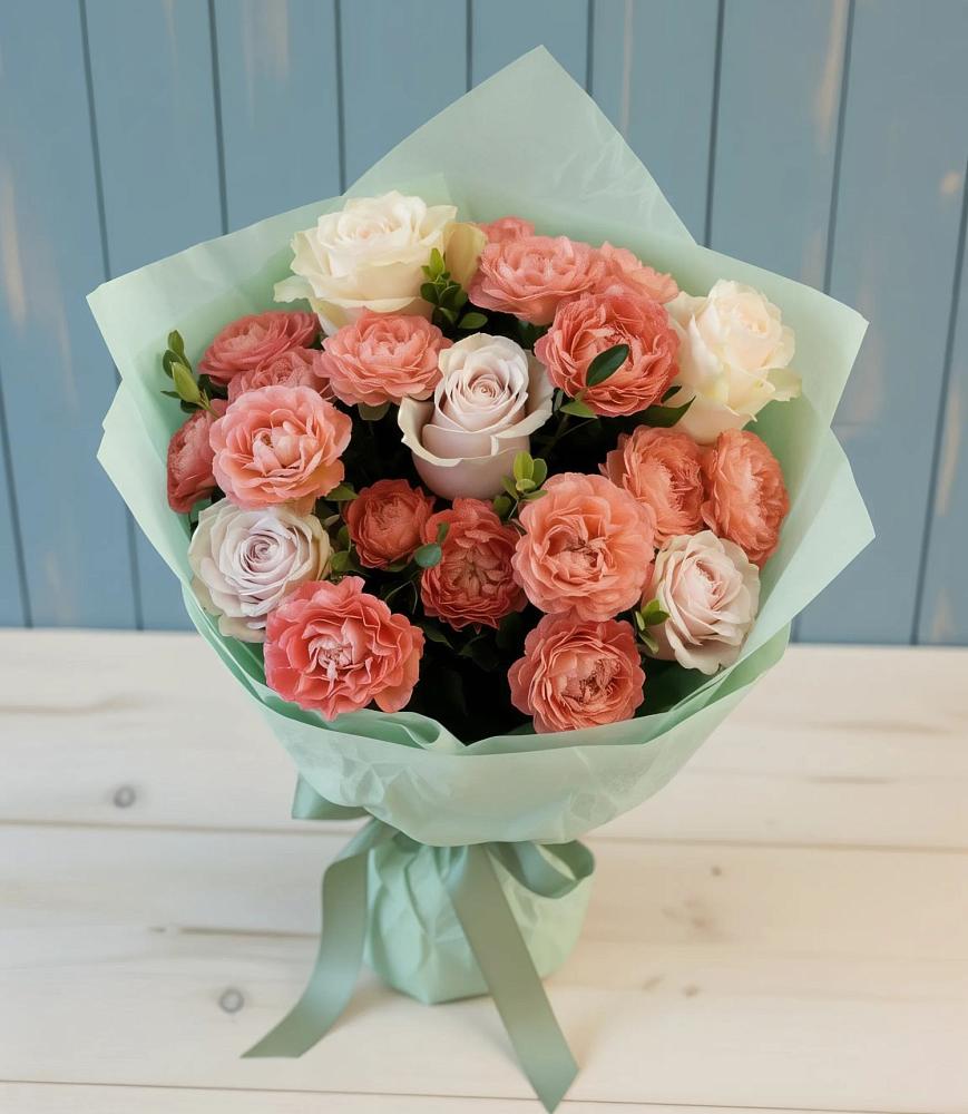 Букет цветов из: Розы в Невели