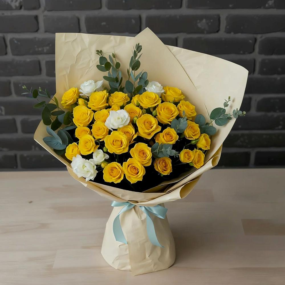 Букет цветов из: Розы в Невели