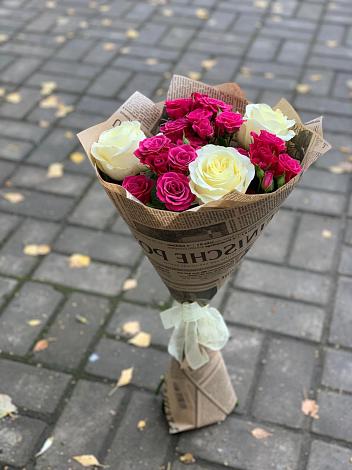 Букет цветов из: Розы в Невели