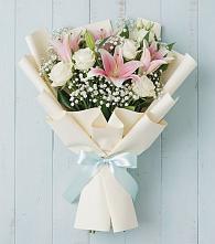 Букет цветов из:  Лилии в Невели