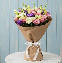 Букет цветов из:  Лизиантусы в Невели