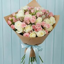 Букет цветов из:  Розы в Невели