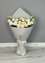 Букет цветов из:  Розы и Лизиантусы #REPLACE_PRED# Невели